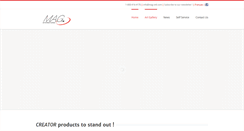 Desktop Screenshot of mag-intl.com